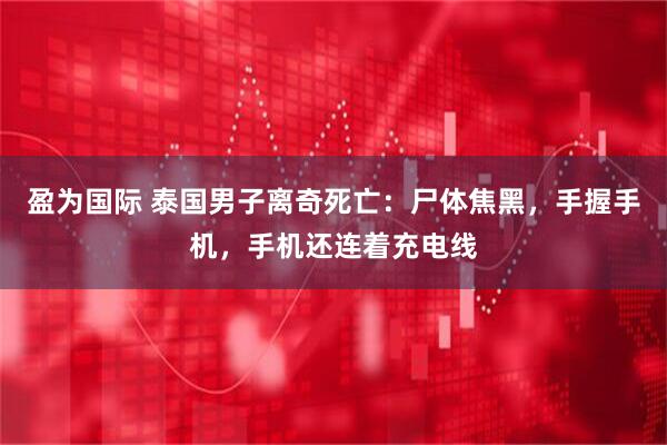 盈为国际 泰国男子离奇死亡：尸体焦黑，手握手机，手机还连着充电线